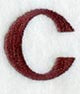 Columbo Letter C (3 Inch)