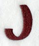 Columbo Letter J (3 Inch)