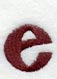 Columbo Lower Case Letter e (3 Inch)