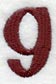 Columbo Lower Case Letter g (3 Inch)