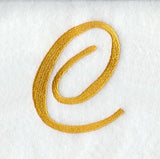 Curly Script Letter C (3 Inch)