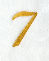 Curly Script Number 7 (3 Inch)
