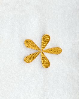 Curly Script Asterisk (3 Inch)