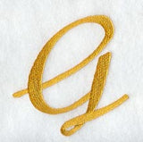 Curly Script Letter G (3 Inch)
