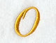 Curly Script Letter O (3 Inch)