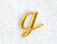 Curly Script Lower Case Letter g (3 Inch)