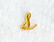 Curly Script Lower Case Letter s (3 Inch)