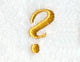 Curly Script Question Mark (3 Inch)