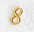 Curly Script Number 8 (3 Inch)