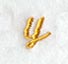 Curly Script Lower Case Letter y (3 Inch)