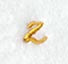 Curly Script Lower Case Letter z (3 Inch)