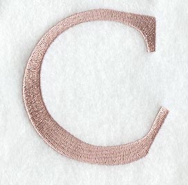 Dauphin Letter C (3 Inch)