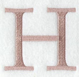 Dauphin Letter H (3 Inch)