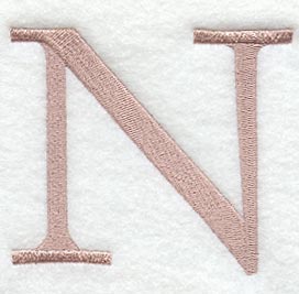 Dauphin Letter N (3 Inch)
