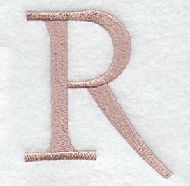 Dauphin Letter R (3 Inch)