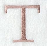 Dauphin Letter T (3 Inch)
