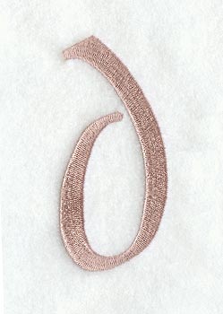 Dauphin Lower Case Letter d (3 Inch)