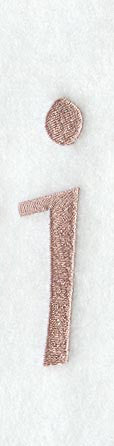 Dauphin Lower Case Letter i (3 Inch)