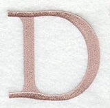 Dauphin Letter D (3 Inch)