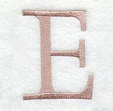 Dauphin Letter E (3 Inch)