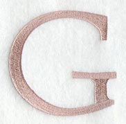 Dauphin Letter G (3 Inch)