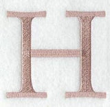 Dauphin Letter H (3 Inch)