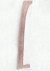 Dauphin Lower Case Letter l (3 Inch)