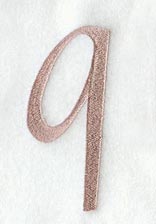 Dauphin Lower Case Letter q (3 Inch)