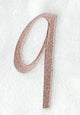 Dauphin Lower Case Letter q (3 Inch)