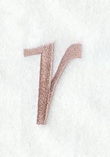 Dauphin Lower Case Letter r (3 Inch)