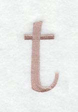 Dauphin Lower Case Letter t (3 Inch)