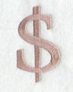 Dauphin Dollar Sign (3 Inch)