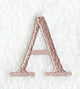 Dauphin Letter A (3 Inch)