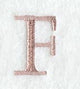 Dauphin Letter F (3 Inch)