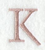 Dauphin Letter K (3 Inch)