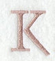 Dauphin Letter K (3 Inch)