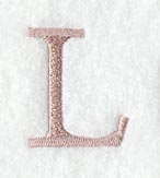 Dauphin Letter L (3 Inch)