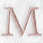 Dauphin Letter M (3 Inch)