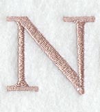 Dauphin Letter N (3 Inch)
