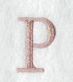 Dauphin Letter P (3 Inch)