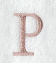 Dauphin Letter P (3 Inch)