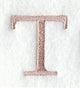 Dauphin Letter T (3 Inch)