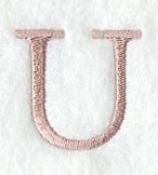 Dauphin Letter U (3 Inch)