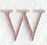 Dauphin Letter W (3 Inch)