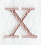 Dauphin Letter X (3 Inch)
