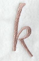 Dauphin Lower Case Letter k (3 Inch)