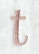Dauphin Lower Case Letter t (3 Inch)