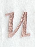 Dauphin Lower Case Letter u (3 Inch)