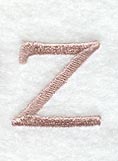 Dauphin Lower Case Letter z (3 Inch)