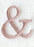 Dauphin Ampersand (3 Inch)